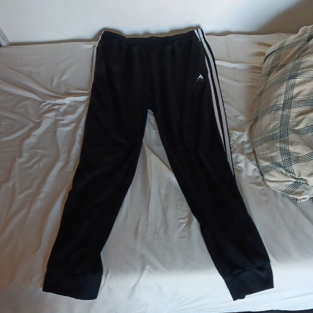Adidas Mena Black Track Pants